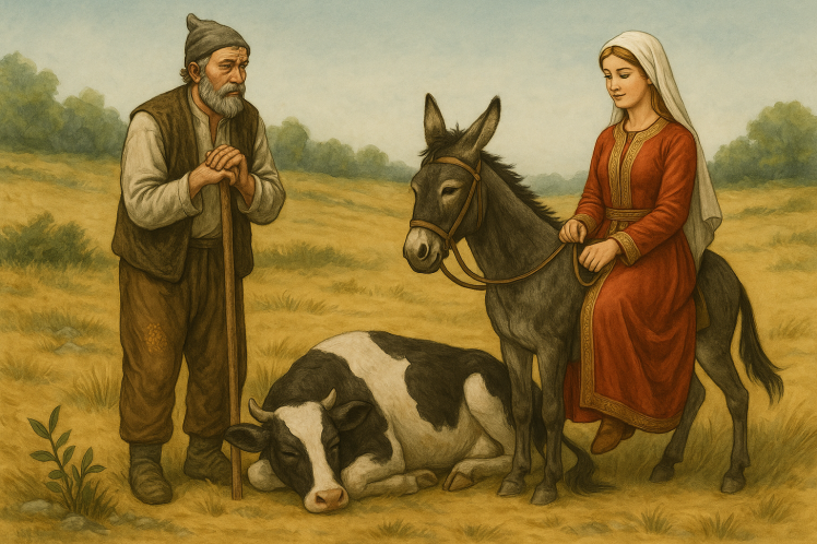 داستان ترکی استانبولی با ترجمه فارسی: Akıllı Köylü Kızı (برای تقویت مهارت خواندن)